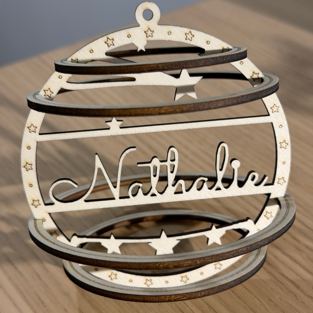 Boule de Noel personalisée
